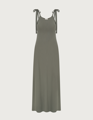 Sonia Dress · khaki green