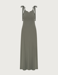 Sonia Dress · khaki green