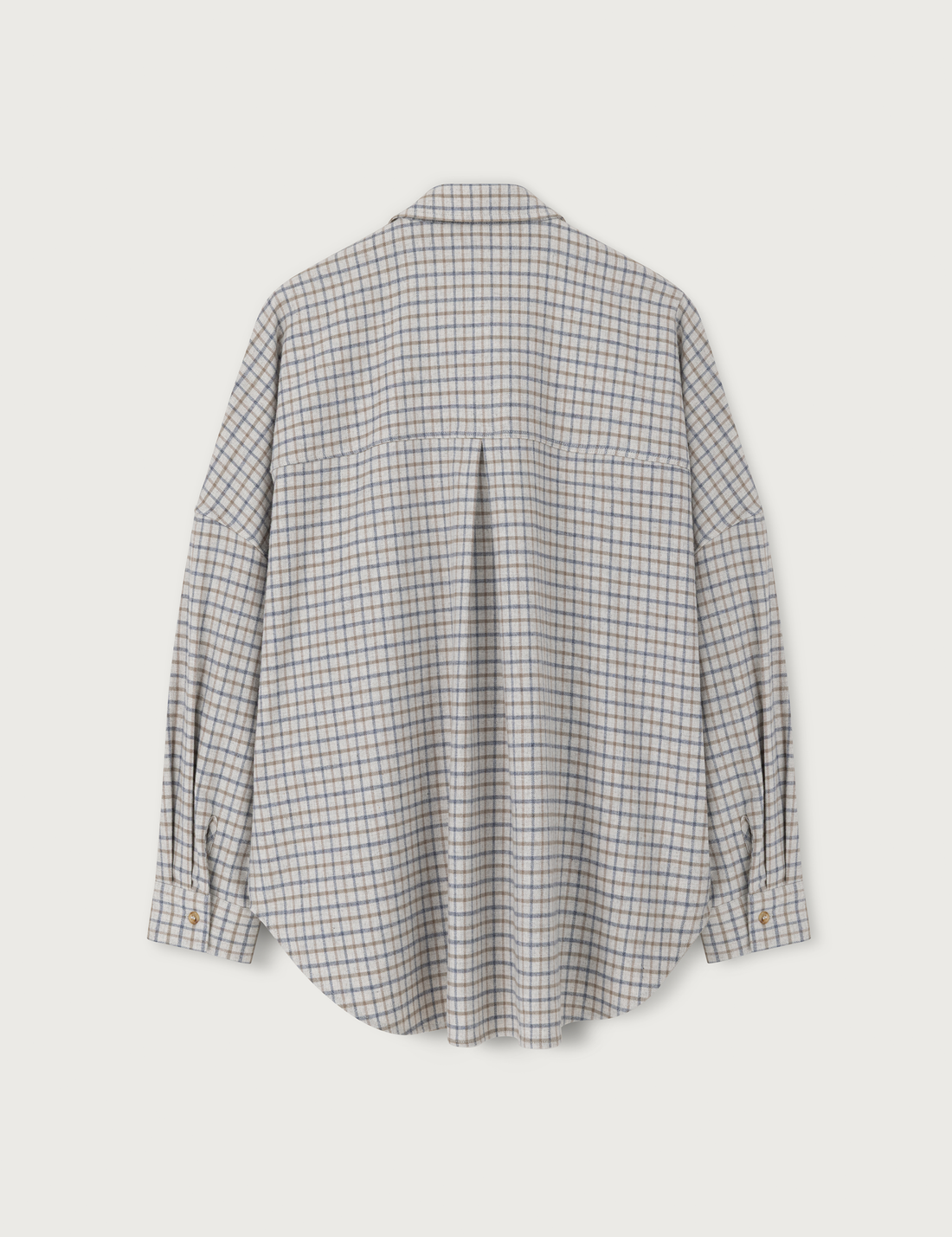 Flannel Check Shirt · oatmeal