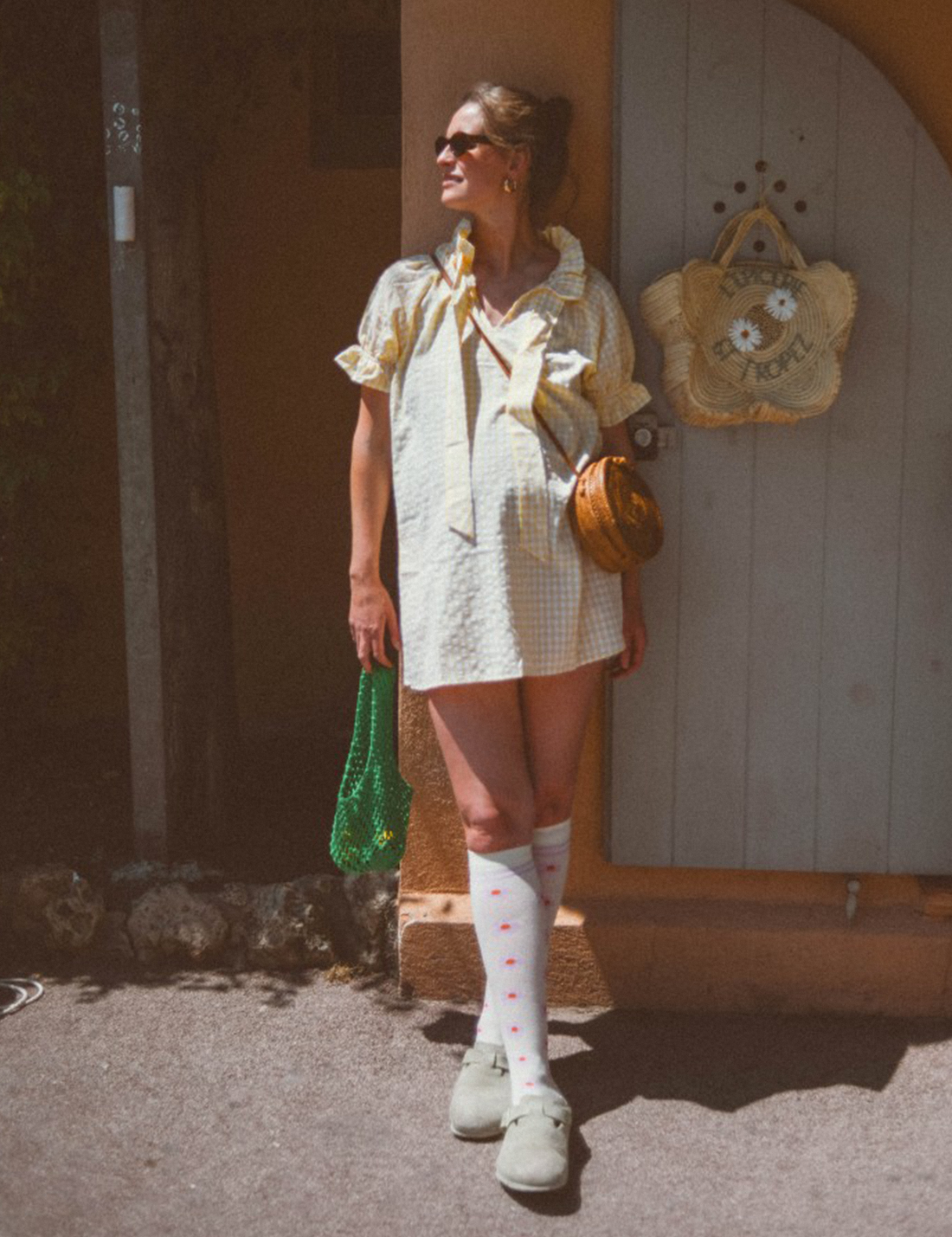 Compression socks · daisies