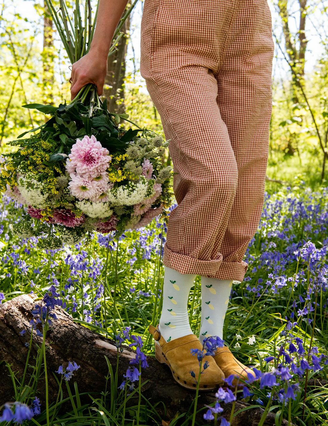 Compression socks · lemon