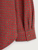 Flannel Check Shirt · red