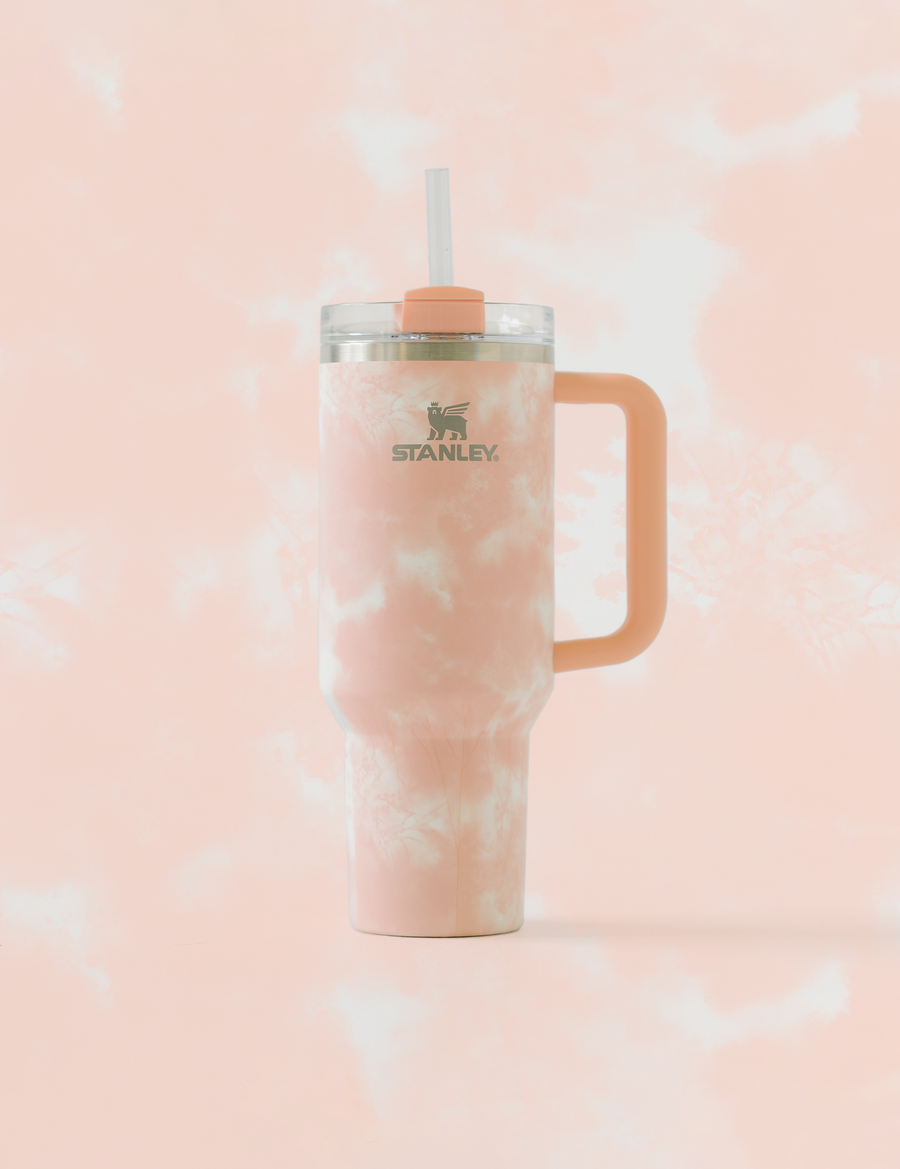 Stanley Quencher H2.O FlowState™ Tumbler · Peach Tiedye Limited