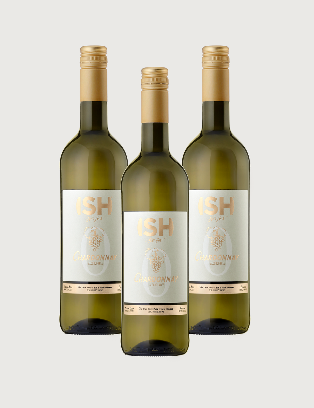 3-PACK Alcohol-free Chardonnay 750 ml