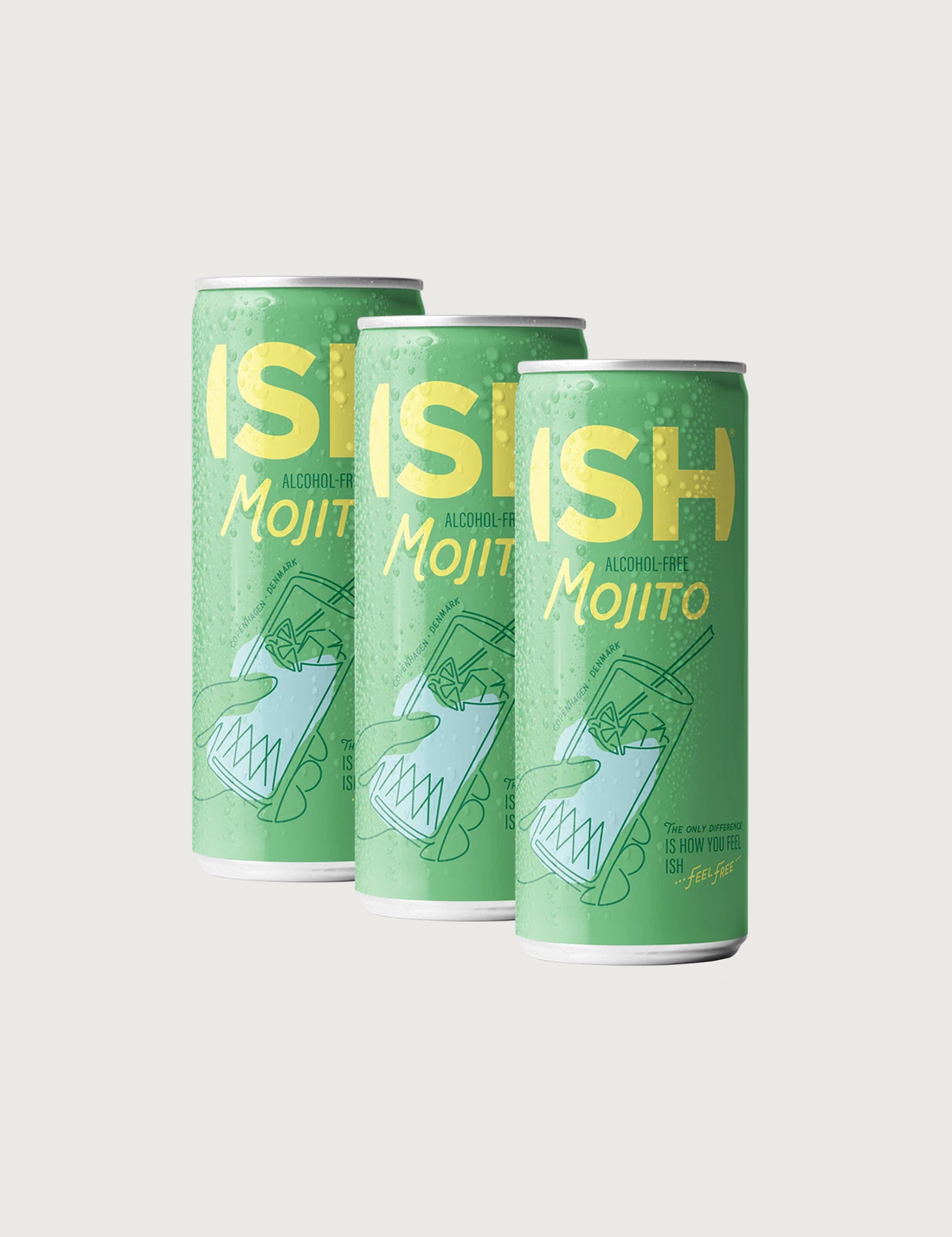 3-PACK Bezalkoholowy Cocktail  · Mojito 3x250 ml