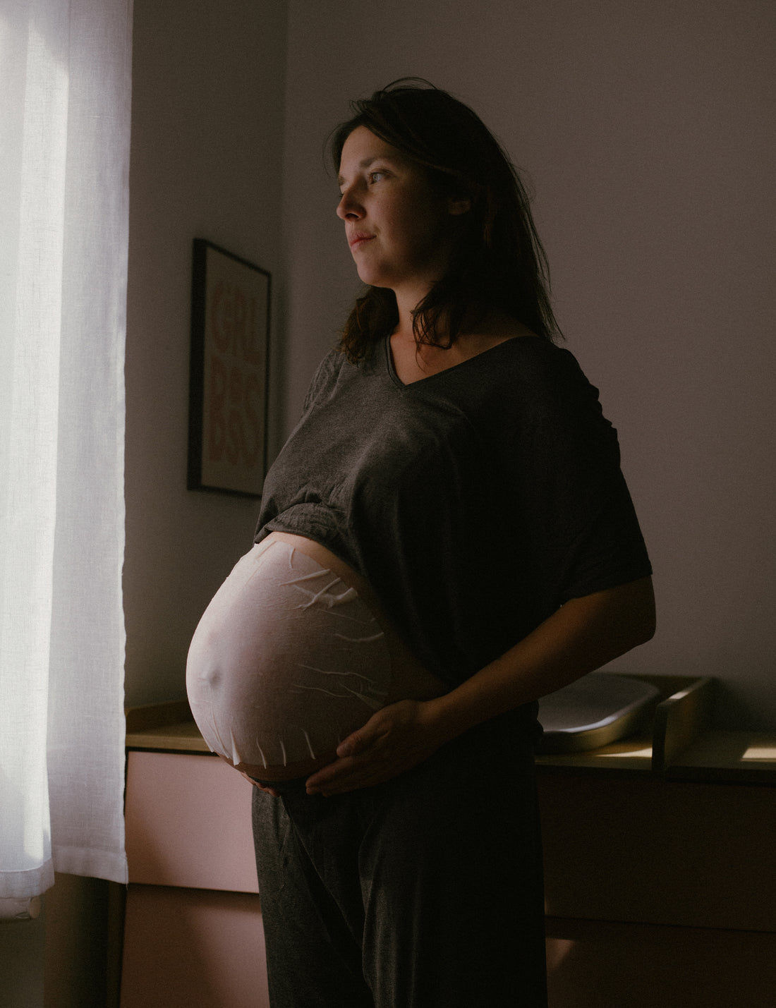LUCY Belly Sheet Mask.