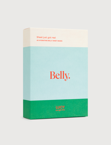 LUCY Belly Sheet Mask Set (4x1szt)