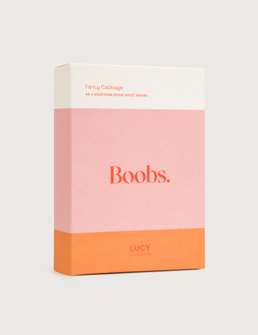 LUCY Boobs Sheet Mask (4x2szt)