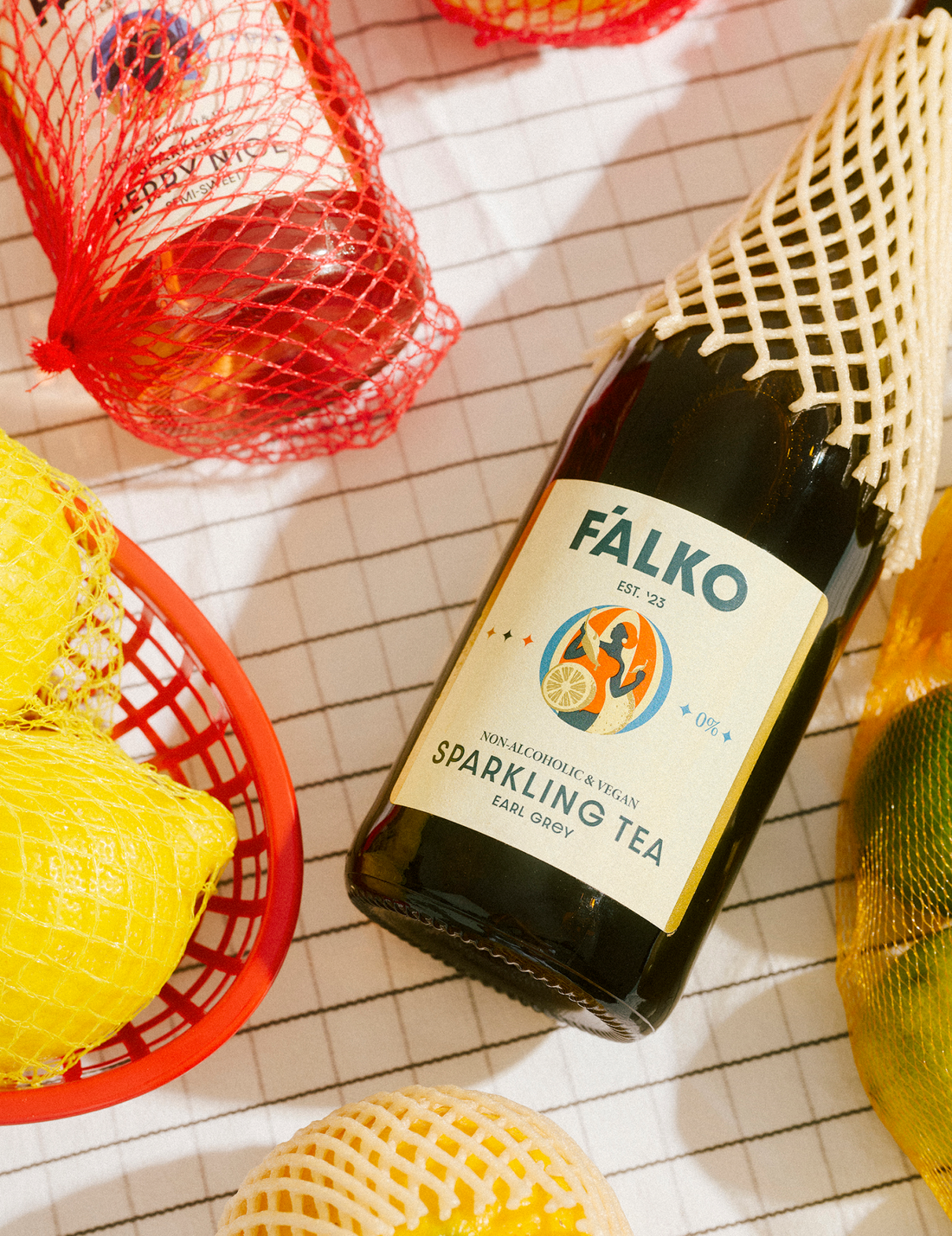 Bezalkoholowe F'ALKO 750 ml · Sparkling Tea 0%
