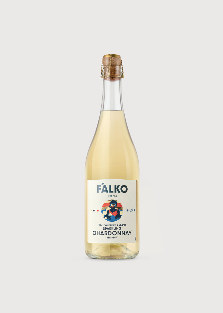 Bezalkoholowe F'ALKO 750 ml · Sparkling Chardonnay 0%