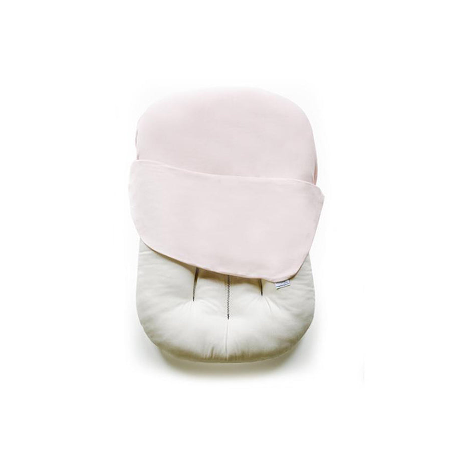 SnuggleMe-Sugar Plum_pink_organic_cotton_lounger_infant