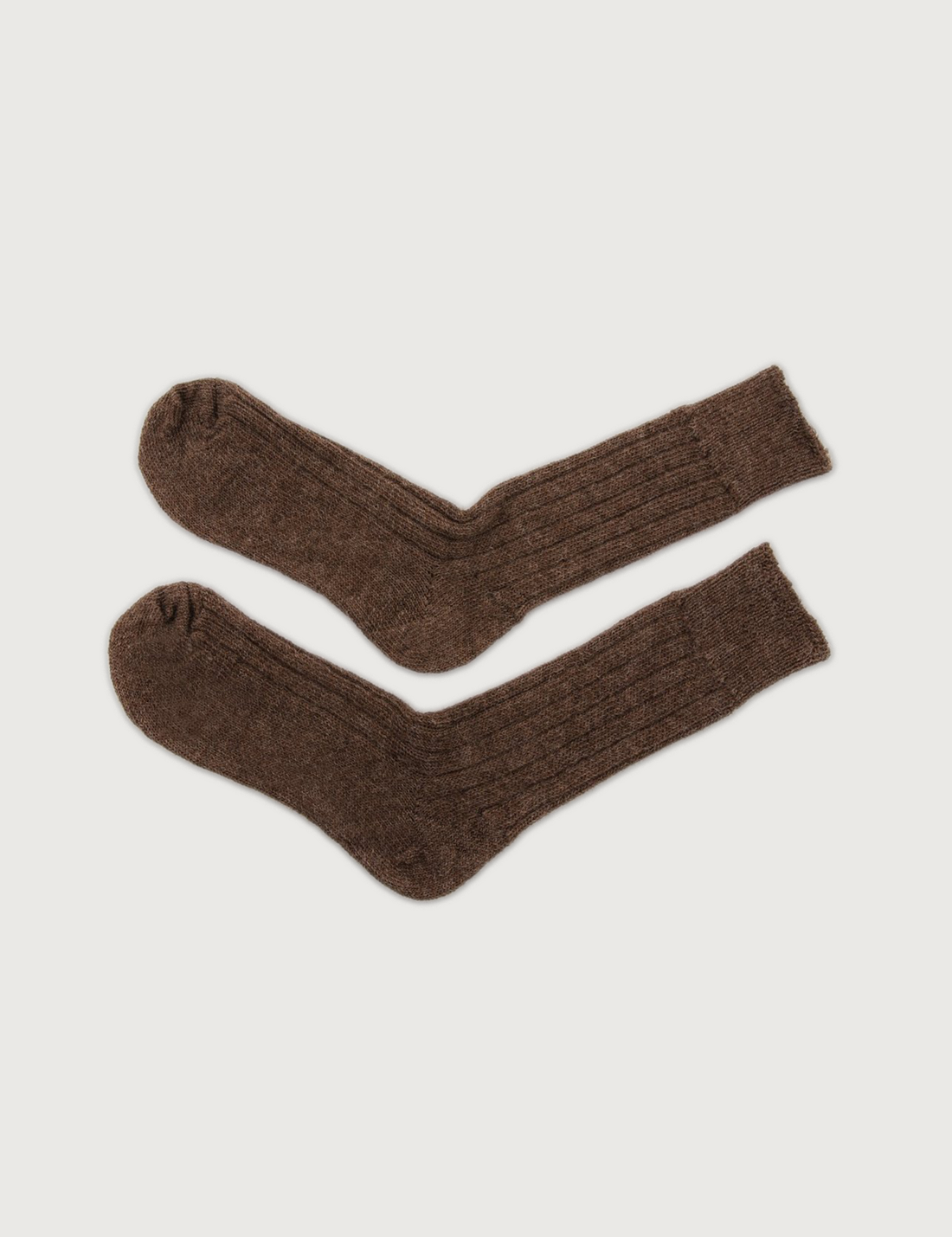 Alpaca Bed Socks · brown