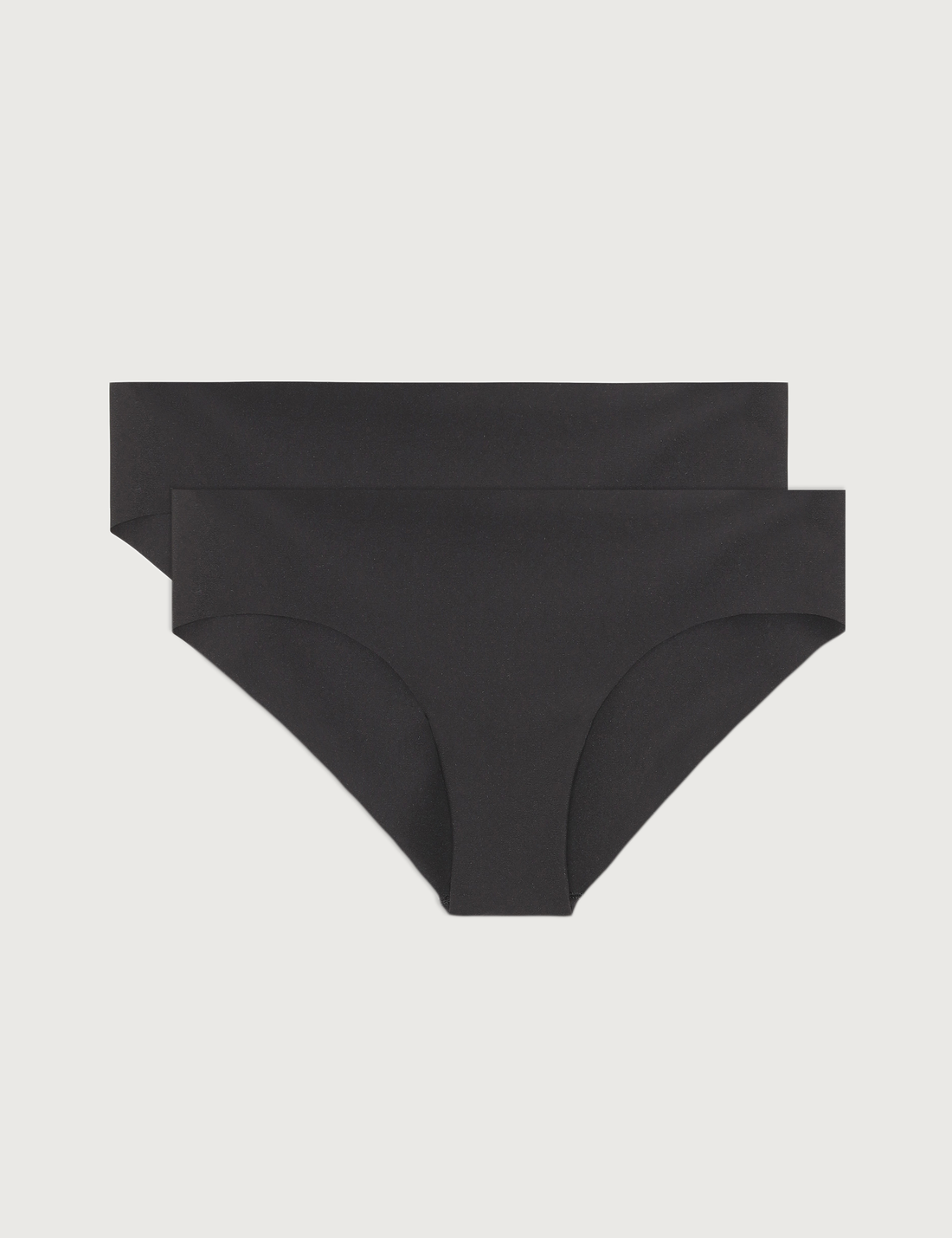 Invisible Briefs (2-pack) · black